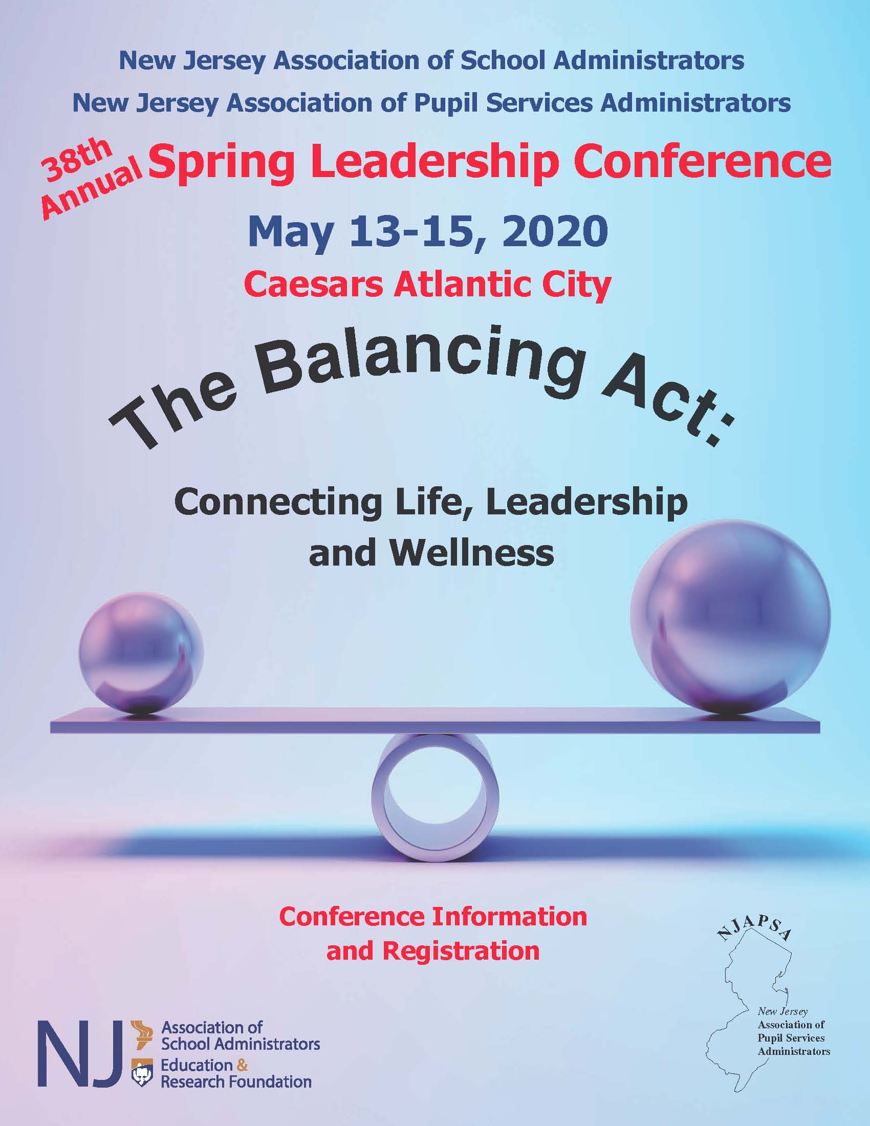 NJASA/NJAPSA Spring Leadership Conference Registration